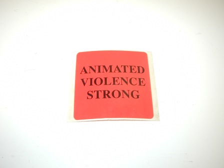 Animated Violence Sticker (Item #3) $4.99